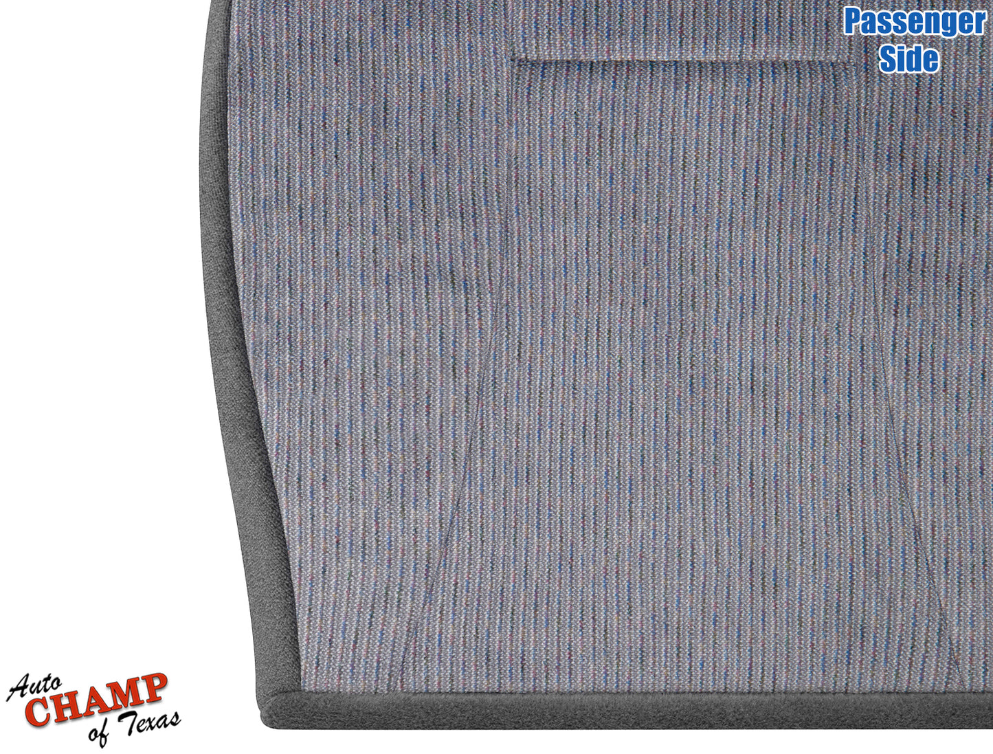 ford f550 gray cloth 1994 1997 50 50 seat cover passenger