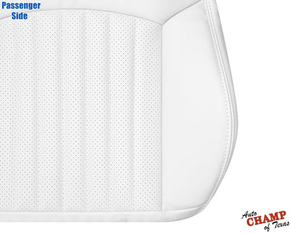 1994 trans am lean back white leather seat cover