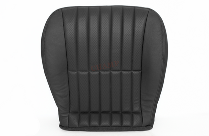 2000–2002 Chevy Camaro Z28 RS SS Driver Bottom Leather Seat Cover Black