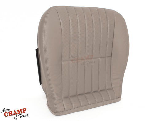 1997–2002 Chevy Camaro Z28 RS SS Driver Bottom Leather Seat Cover Tan
