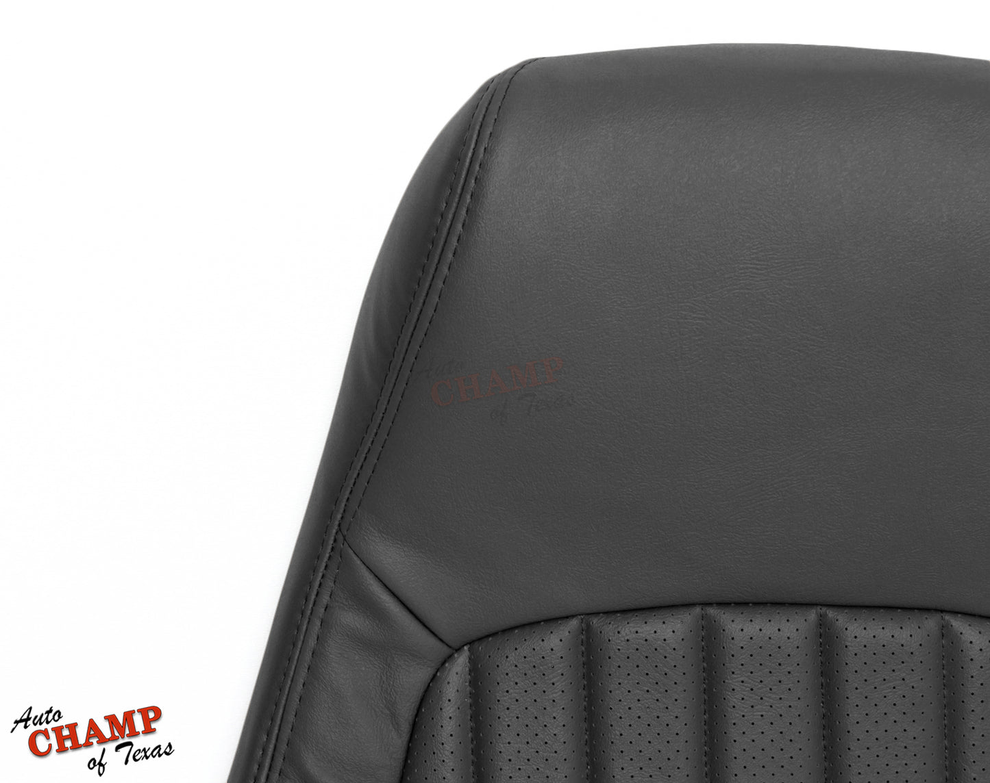 2000-2002 Chevy Camaro Z28 RS SS Driver Side Lean Back Leather Seat Cover Black