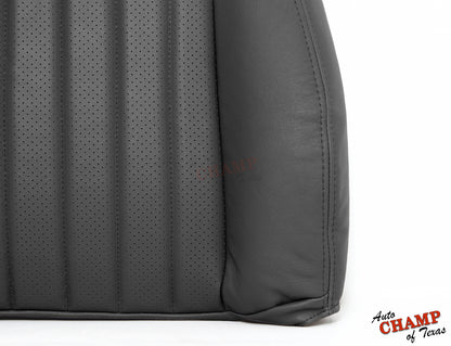 2000-2002 Chevy Camaro Z28 RS SS Driver Side Lean Back Leather Seat Cover Black