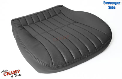 2000–2002 Chevy Camaro Z28 RS SS Passenger Bottom Leather Seat Cover Black