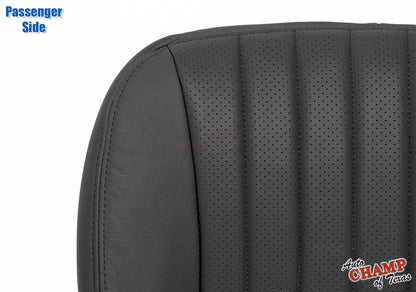 2000–2002 Chevy Camaro Z28 RS SS Passenger Bottom Leather Seat Cover Black