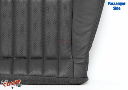 2000–2002 Chevy Camaro Z28 RS SS Passenger Bottom Leather Seat Cover Black