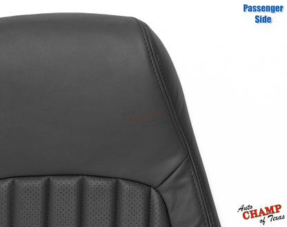 2000-2002 Chevy Camaro Z28 RS SS Passenger Side Lean Back Leather Seat Cover Black