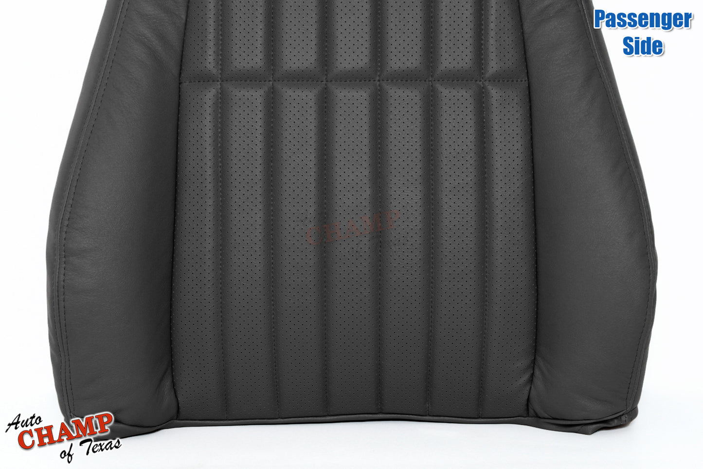 2000-2002 Chevy Camaro Z28 RS SS Passenger Side Lean Back Leather Seat Cover Black