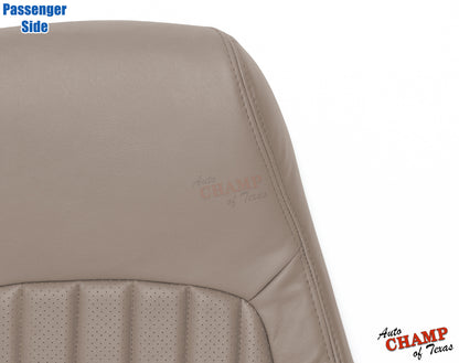 1997-2002 Chevy Camaro Z28/RS/SS Passenger Lean Back Leather Cover Tan