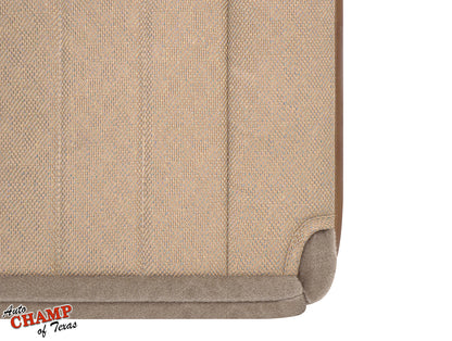 1997-1998 jeep cherokee classic driver bottom seat cover replacement tan saddle