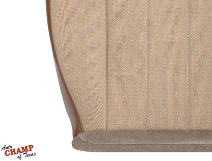 1997-1998 Jeep Cherokee Classic driver seat cover close-up tan replacement
