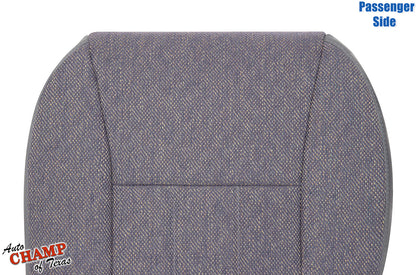 1997-1998 jeep cherokee classic passenger side bottom cloth seat cover mist gray