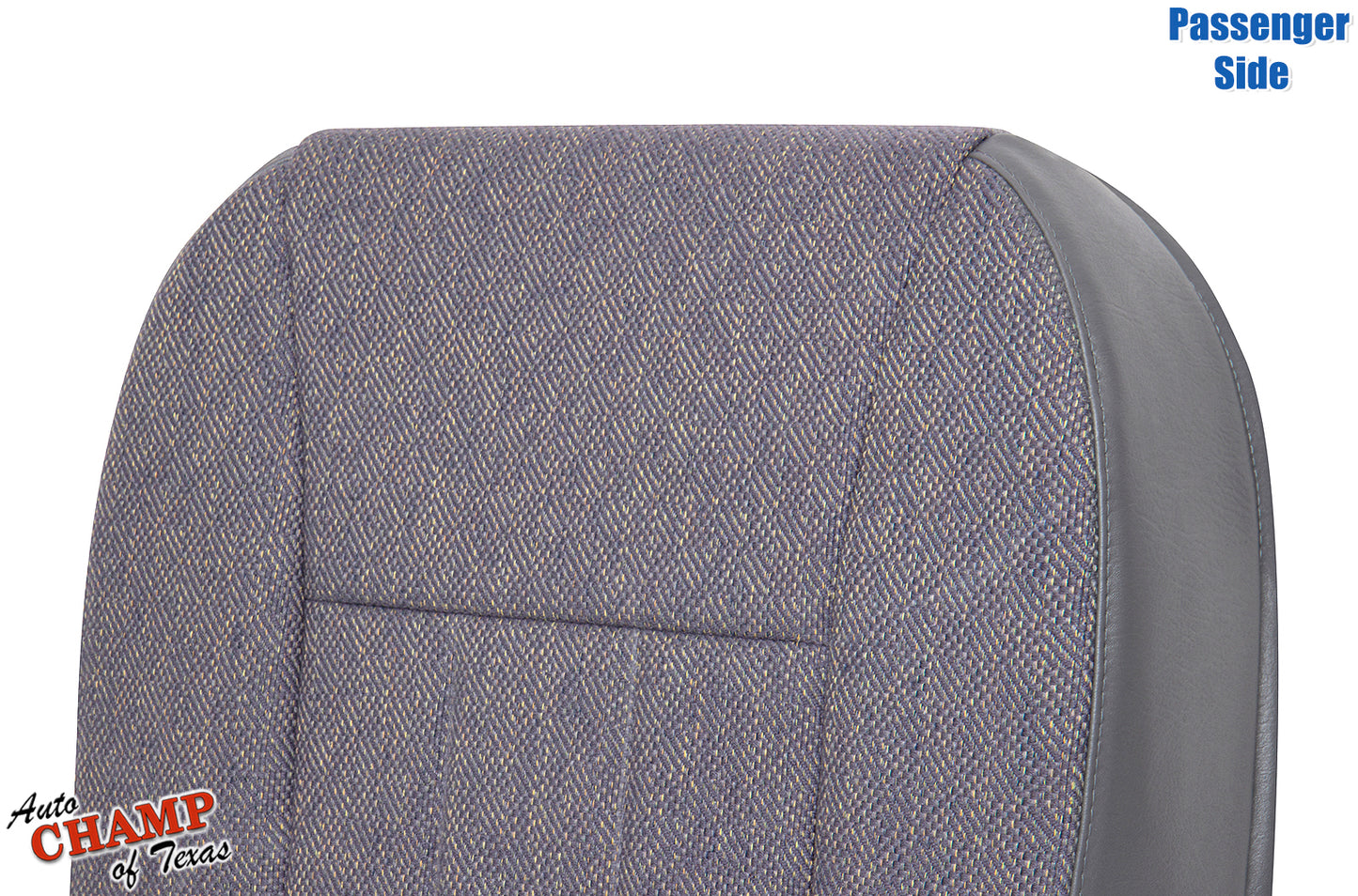 1997-1998 jeep cherokee classic passenger side bottom cloth seat cover mist gray