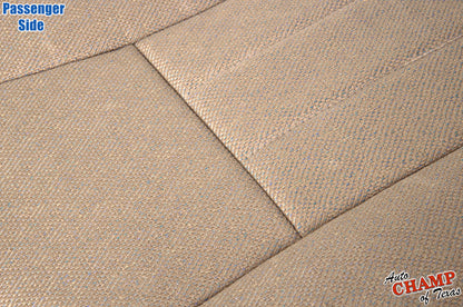 1997-1998 jeep cherokee classic passenger seat cover tan cloth close-up