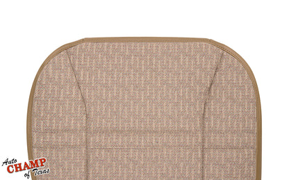 1997-1998 Jeep Cherokee Sport SE driver seat cover tan saddle front view