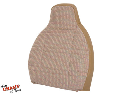 1997-1998 Jeep Cherokee Sport SE driver side lean back seat cover tan saddle