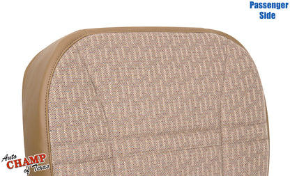 1997-1998 Jeep Cherokee Sport SE passenger bottom seat cover tan saddle replacement