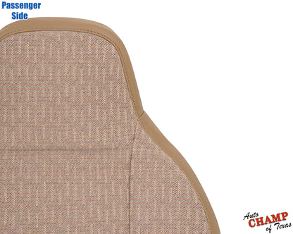 1997-1998 jeep cherokee sport se passenger seat cover tan saddle replacement