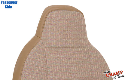 1997-1998 jeep cherokee sport se passenger seat cover tan saddle premium replacement
