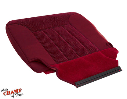 bottom fabric oem crimson seat dodge ram 1997