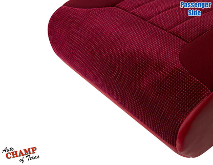 bottom crimson cloth oem seat dodge ram 1997