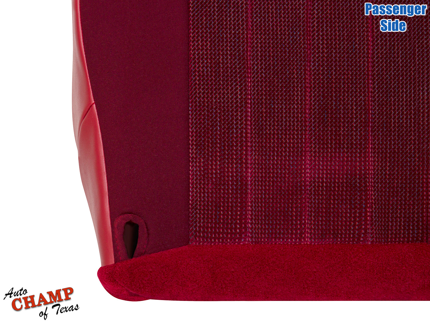lower seat cover cloth crimson dodge ram 1500