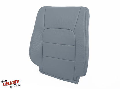 gray leather lean back seat lexus lx470 driver 1998 2002