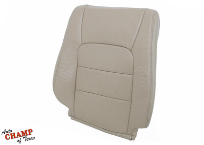 driver seat leather lean back lexus lx470 1998 2007 tan