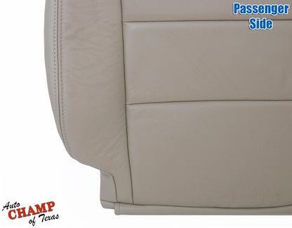 lx470 tan leather seat cover passenger backrest 1998 2007