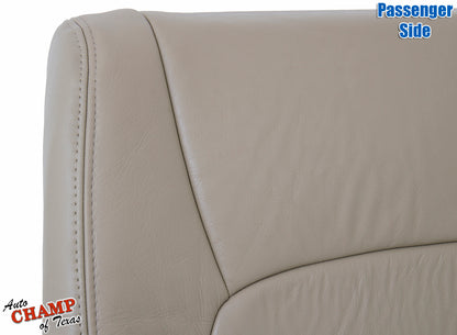 1998 2007 lx470 leather passenger seat back tan oem