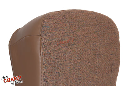 driver seat cover 1999 2000 gm work truck dark tan cloth