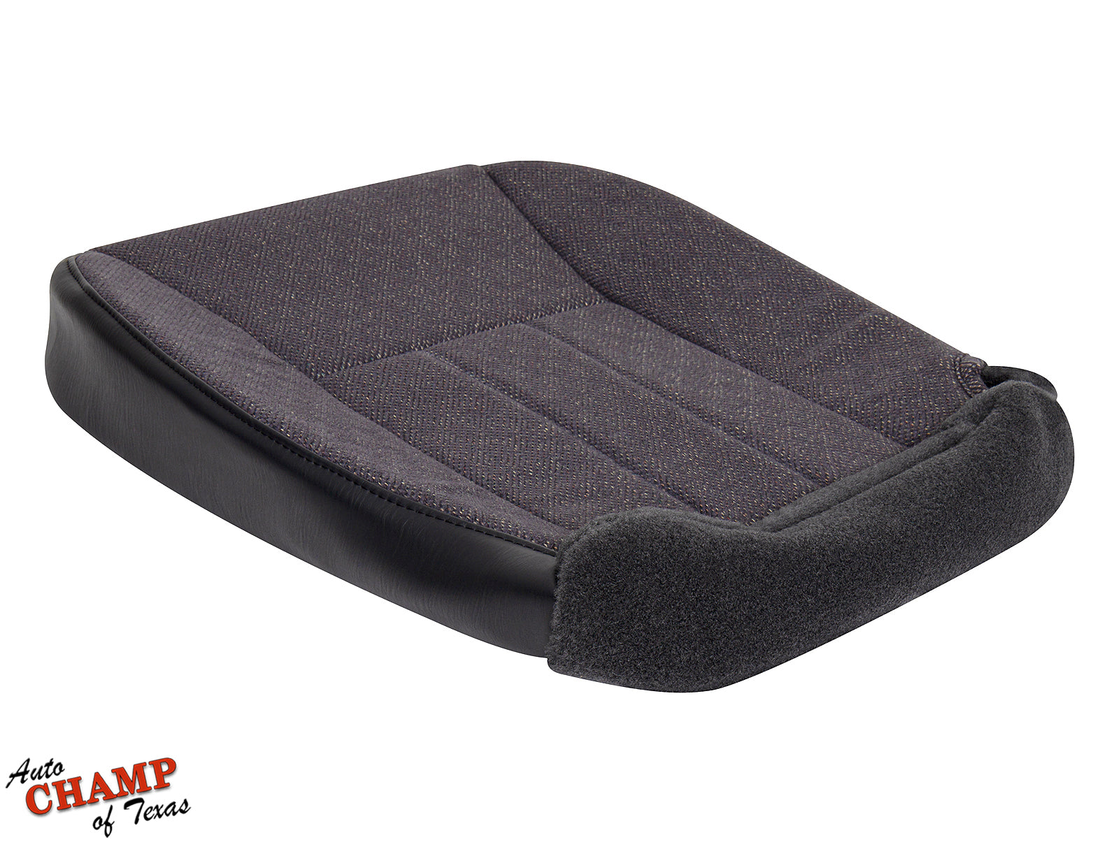 jeep cherokee classic driver side seat cover bottom dark gray angled view