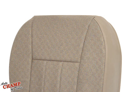 1999-2001 jeep cherokee driver side bottom replacement seat cover tan camel durable