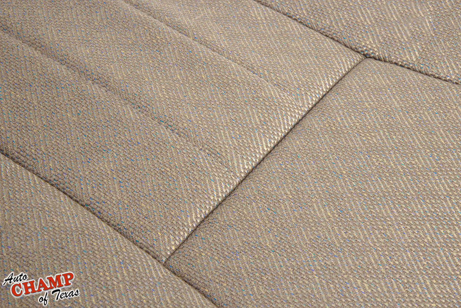 1999-2001 jeep cherokee classic driver side bottom cloth seat cover tan camel close-up