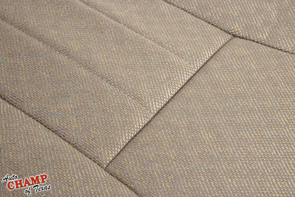 1999-2001 jeep cherokee classic driver side bottom cloth seat cover tan camel close-up