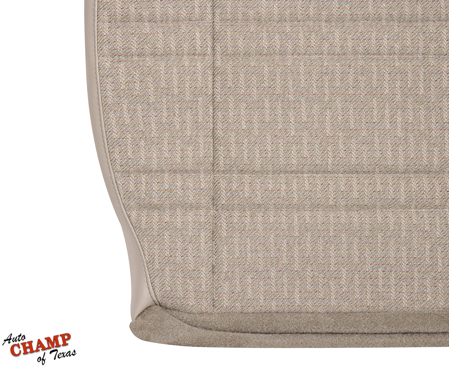1999-2001 jeep cherokee sport se driver side bottom seat cover tan camel partial view auto champ of texas
