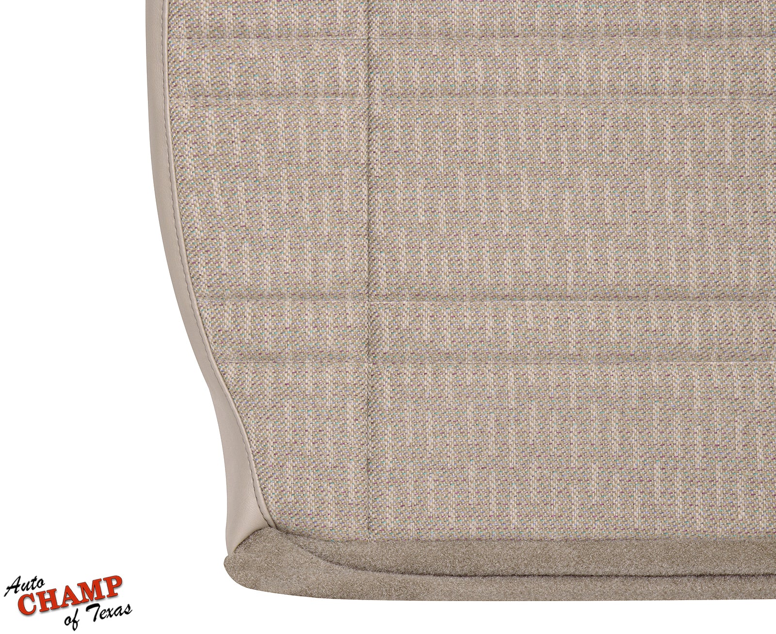 1999-2001 jeep cherokee sport se driver side bottom seat cover tan camel partial view auto champ of texas