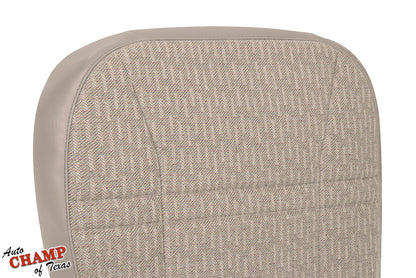 1999-2001 jeep cherokee sport se driver side bottom seat cover tan camel auto champ of texas replacement upholstery