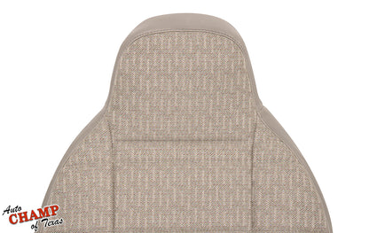 replacement cloth seat cover tan camel driver side for 1999-2001 jeep cherokee sport se
