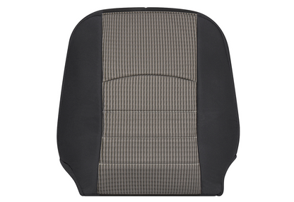 2009-2012 Dodge Ram 1500 SLT Driver Lean Back Cloth Seat Cover Gray Original Center