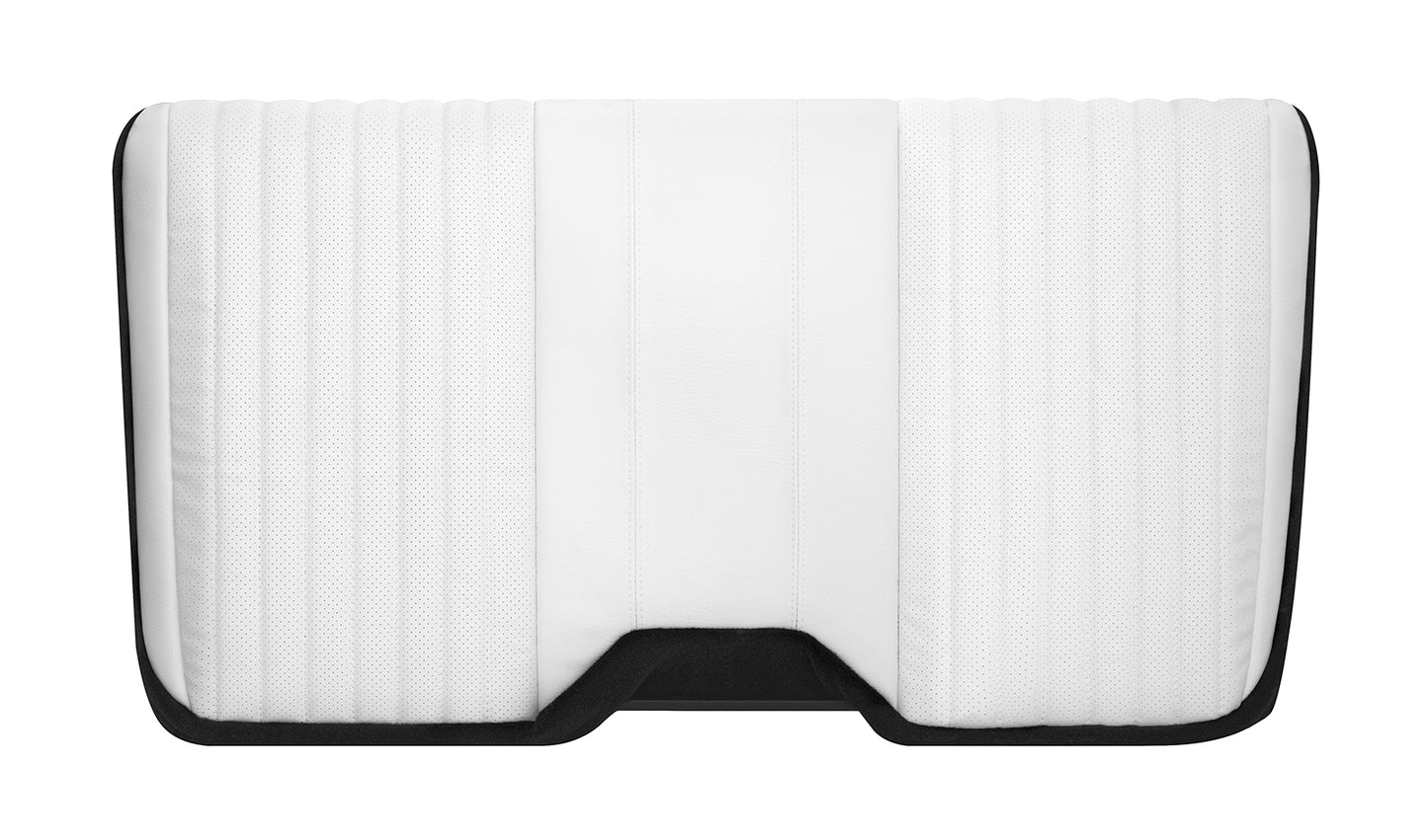 1997 Chevy Camaro 30th Anniversary Z28 RS SS Rear Seat Lean Back Leather Seat Cover, White