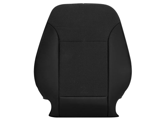 2013–2015 Chevy Malibu Passenger Side Lean Back Cloth Leather Seat Cover Black
