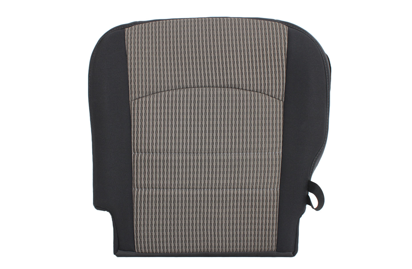 2010–2012 Dodge Ram 3500 SLT Driver Side Bottom Cloth Seat Cover Gray with Original Center