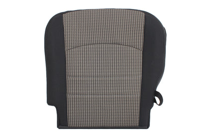 2010–2012 Dodge Ram 3500 SLT Driver Side Bottom Cloth Seat Cover Gray with Original Center