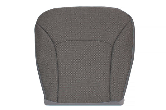 2003 Ford E150 E250 E350 E450 Driver Bottom Seat Cover Gray Cloth Medium Flint