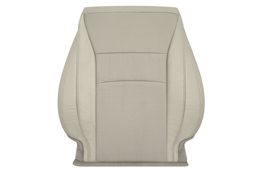 2013-2017 Honda Accord 4-Door Passenger Side Lean Back Leather Seat Cover Tan Perforated
