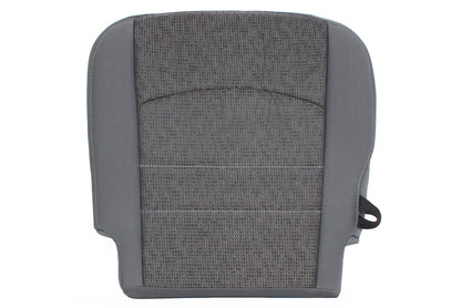 2013–2018 Dodge Ram 3500 SLT Passenger Bottom Cloth Seat Cover Diesel Gray Carbide Center
