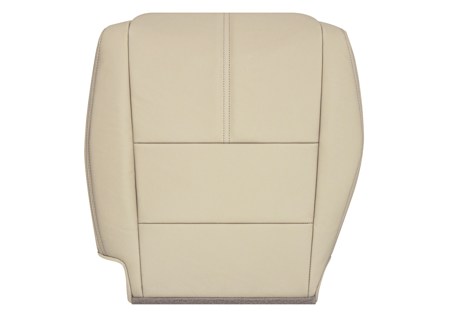 2010-2015 Honda Crosstour Passenger Side Bottom Leather Seat Cover Tan