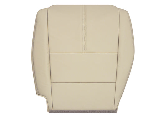 2010-2015 Honda Crosstour Passenger Side Bottom Leather Seat Cover Tan