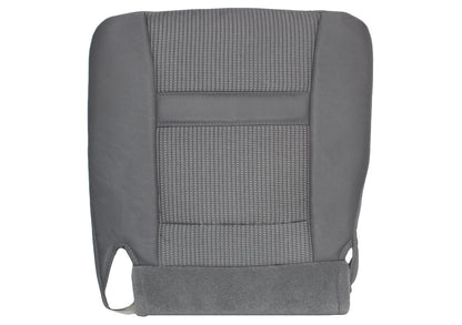 2006-2009 Dodge Ram 2500 SLT Driver Side Bottom Cloth Seat Cover Medium Slate Gray