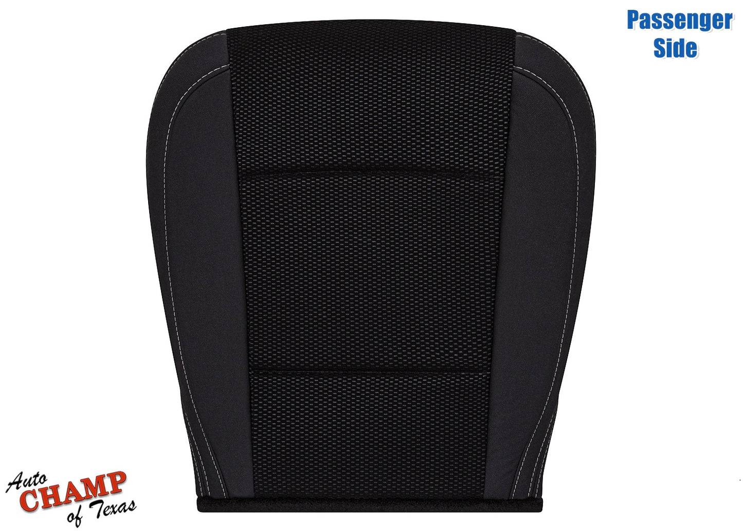 2015-2017 Subaru Outback Passenger Side Bottom Cloth Seat Cover Black